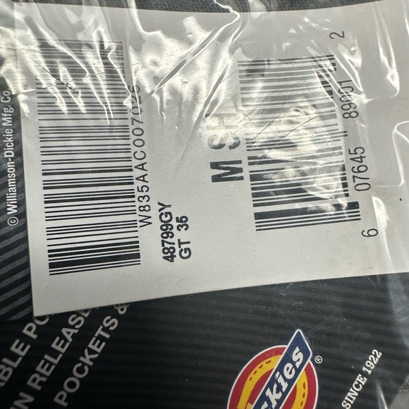 Dickies Men's Deluxe Blended Long Sleeve Coveralls - Gray New With Tags Size M S - Picture 2 of 2